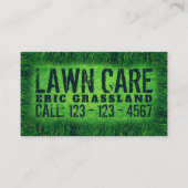 芝生カバー  名刺 (正面)