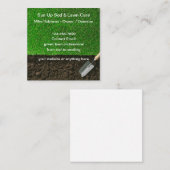 芝生クールSod気にと保守の名刺 スクエア名刺 (正面/裏面)