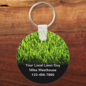 芝生サービス キーホルダー (正面)