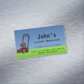 芝生サービス マグネット名刺 (インサイチュ)