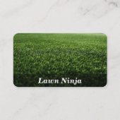 芝生サービス/ヤード気に 名刺 (正面)