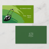 芝生サービス 名刺 (正面/裏面)