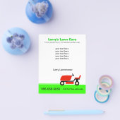 芝生サー気にビス チラシ (シングル)