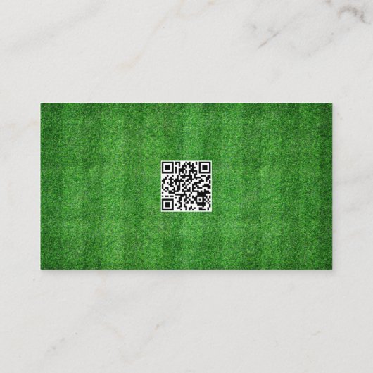 芝生サー気にビス 名刺 (裏面)