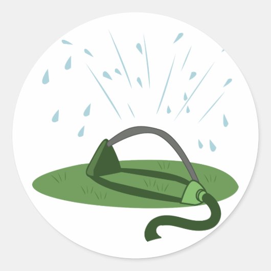 芝生スプリンクラー ラウンドシール (正面)