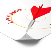 芝生ダーツ生存者ポスター ポスター (角)