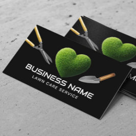 芝生ハートプロフェッショナル気に芝生と造園 名刺