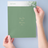 芝生フライヤー チラシ (手)