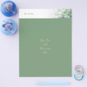 芝生フライヤー チラシ (シングル)