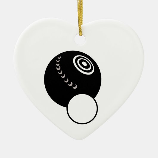 芝生ボウル セラミックオーナメント (正面)