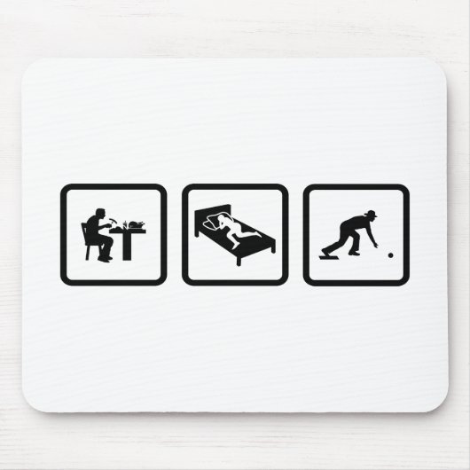 芝生ボール マウスパッド (正面)