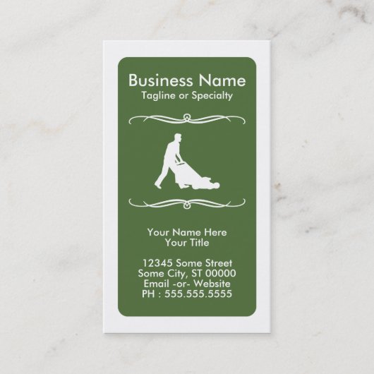 芝生モダンモウイングロイヤリティカード ロイヤリティカード (正面)