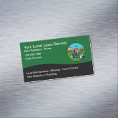 芝生モダンユニークサービス磁気名刺 マグネット名刺 (インサイチュ)