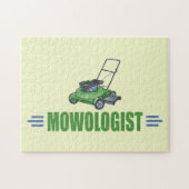 芝生ヤードの草刈り、芝生の芝生、造園の気に芝生 ジグソーパズル (横)