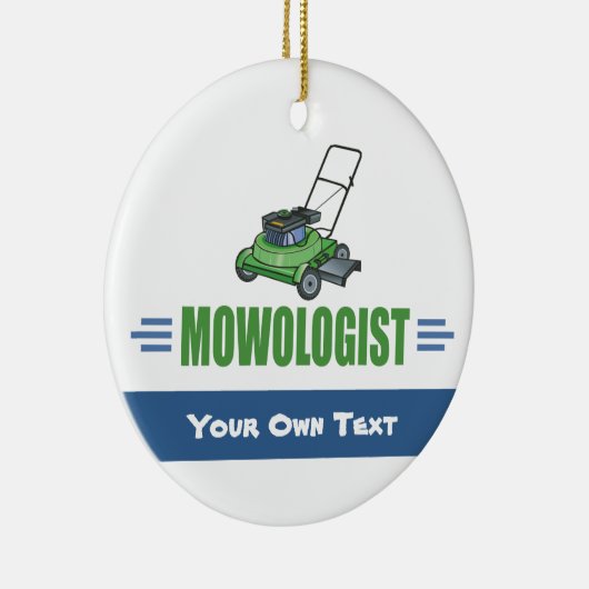 芝生ヤードの草刈り、芝生の芝生、造園の気に芝生 セラミックオーナメント (右)