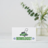 芝生ヤードの草刈り、芝生の芝生、造園の気に芝生 名刺 (スタンド正面)