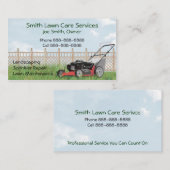芝生ヤード整備事業の名刺 名刺 (正面/裏面)