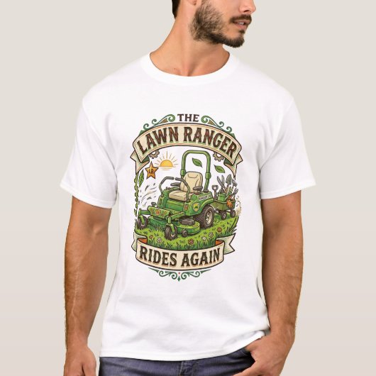 芝生レンジャーが再び乗る Tシャツ (正面)