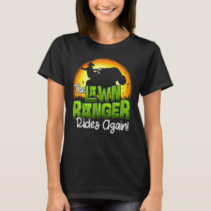 芝生レンジャーは再び芝生トラクタモーニングファ Tシャツ