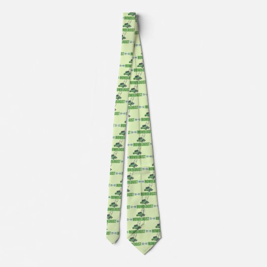 芝生刈り、モウローンズ、造園芝生気に ネクタイ (裏面)