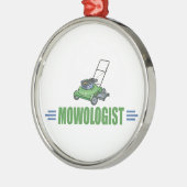 芝生刈り、モウローンズ、造園芝生気に メタルオーナメント (左)