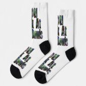 芝生吸の椀やクルーソックス ソックス (左)