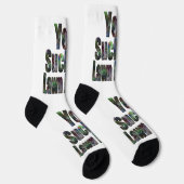 芝生吸の椀やクルーソックス ソックス (右)