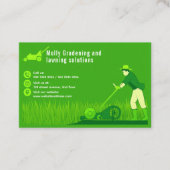 芝生園芸用名刺 名刺 (正面)