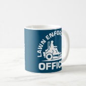 芝生強制執行役場検紙芝刈り機パパ コーヒーマグカップ (正面右)