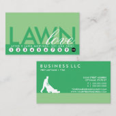 芝生愛はプログラムに報酬を与えます ロイヤリティカード (正面/裏面)