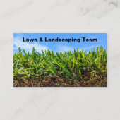 芝生最高のと起伏のある名刺 名刺 (正面)