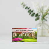 芝生最高のと造園の名刺の新登場 名刺 (スタンド正面)