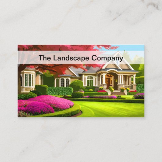 芝生最高のと造園の名刺の新登場 名刺 (正面)