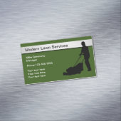 芝生最高の刈りサービス マグネット名刺 (インサイチュ)