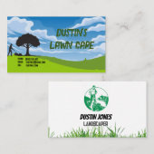 芝生業気に場紙名刺 名刺 (正面/裏面)