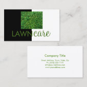 芝生気にとヤードの管連絡理 名刺 (正面/裏面)
