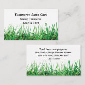 芝生気にとランドスキャパー 名刺 (正面/裏面)