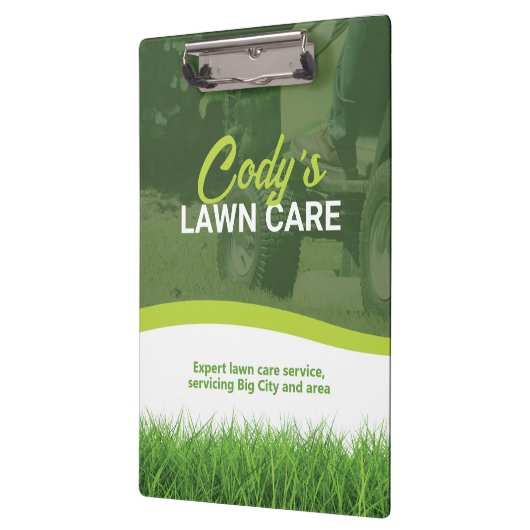 芝生気にと草刈りのメンテナンス クリップボード (左)