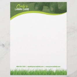 芝生気にと草刈りのメンテナンス レターヘッド