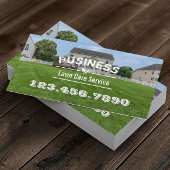 芝生気にと造園サービス 名刺