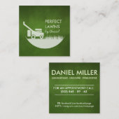 芝生気にと造園名刺 スクエア名刺 (正面/裏面)