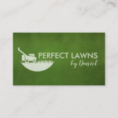 芝生気にと造園 名刺 (正面)