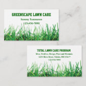 芝生気にと造園 名刺 (正面/裏面)