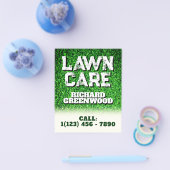 芝生気にの質感カバー チラシ (シングル)