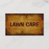 芝生気にアンティーク名刺 名刺 (正面)