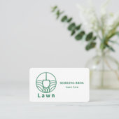 芝生気にグリーングラス 名刺 (スタンド正面)