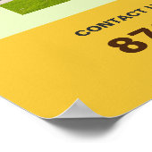 芝生気にサービスポスター ポスター (角)