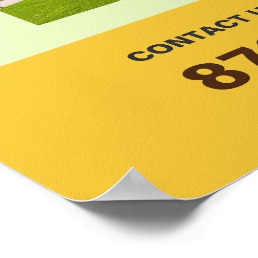 芝生気にサービスポスター ポスター (角)