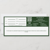 芝生気にサービス個人ノートギフト券 (裏面)