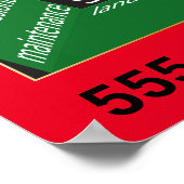 芝生気にサービス驚くべき新しいジオメトリックキューブカッコいい ポスター (角)